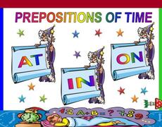 Презентация: Prepositions of time
